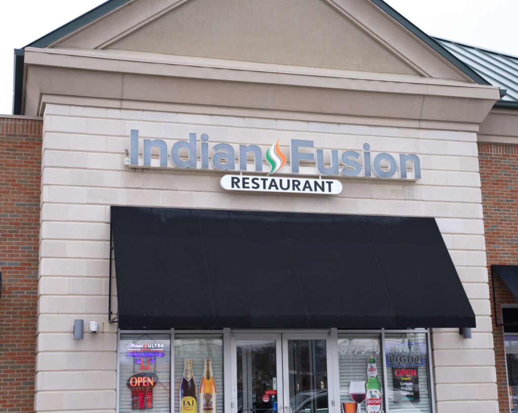 Indian fusion restaurant